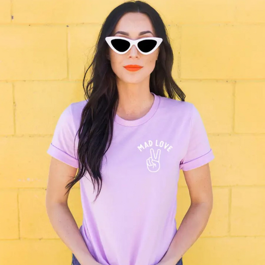 Mad Love for My Mini Tee | Lavender | S to XL