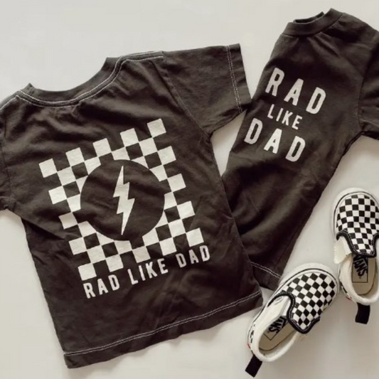 Rad Like Dad Tee | 6/12mo to Youth Large
