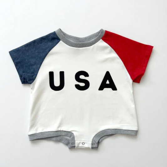 USA Romper | 0-3 mo to 2T