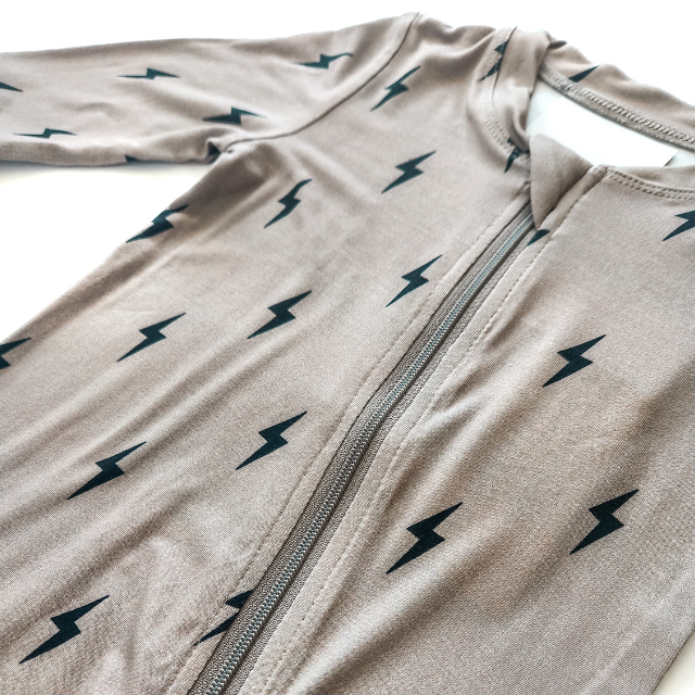 Bamboo Footie | Lightning Bolt