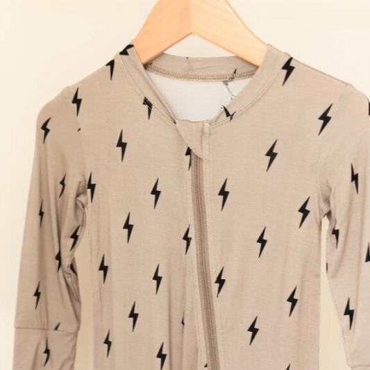 Bamboo Footie | Lightning Bolt