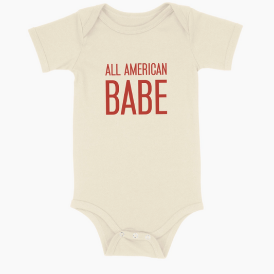 All American Babe Onesie | 4th of July | 12-18 mo