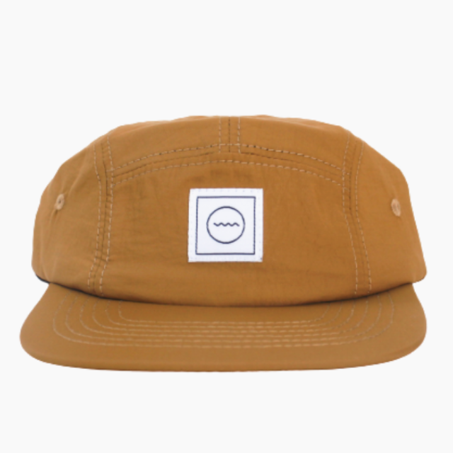 Waterproof Five-Panel Hat in Clay