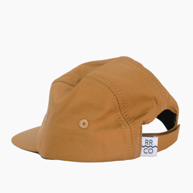 Waterproof Five-Panel Hat in Clay