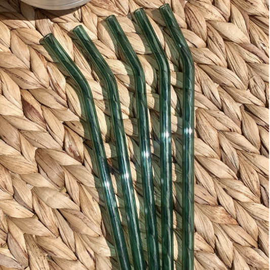 Glass Straw | Clear or Green