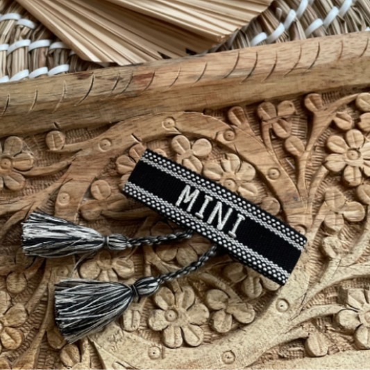 Mini Embroidered Friendship Bracelet | Matching Mama Bracelet