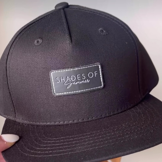 Black on Black Snapback | Infant & Toddler