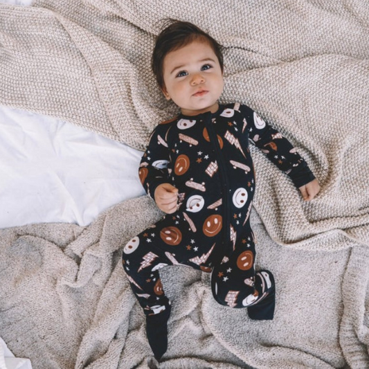 Skater Boy Bamboo Romper