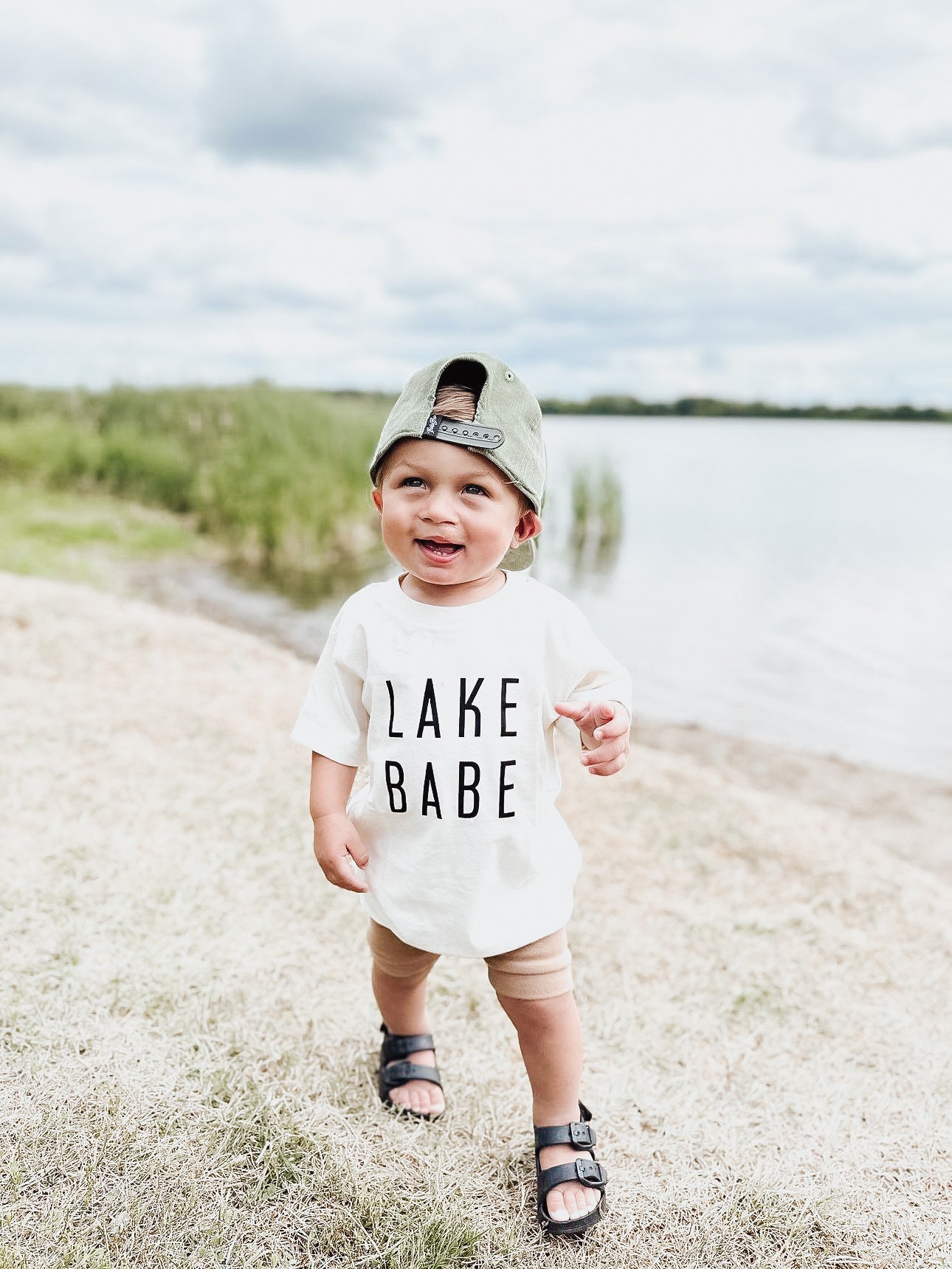 Lake Dude |  Ivory Kids Tee  |  Toddler T-shirt