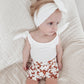 Madden Tie Shoulder Tank Leotard  | White