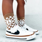 Checkered Peace Socks  |  Infant & Toddler