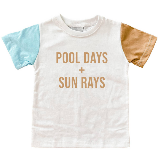 Pool Days + Sun Rays
 | Colorblock