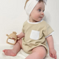 Bamboo Bubble Romper  |  Beige