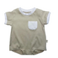 Bamboo Bubble Romper  |  Beige