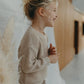 Basic Knit Oversized Sweater - Natural