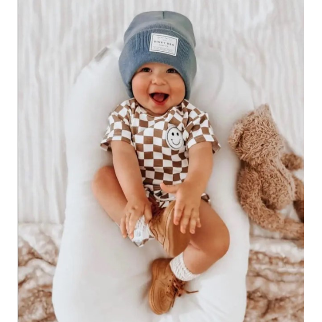 Checkered Smiley Set  |  3 Colors