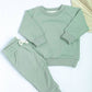 Organic Tracksuit Set  |  Sage Green