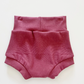 Organic French Terry Shorties | Rose | Handmade