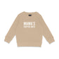Mama's Coffee Date  |  Beige Kids Crewneck