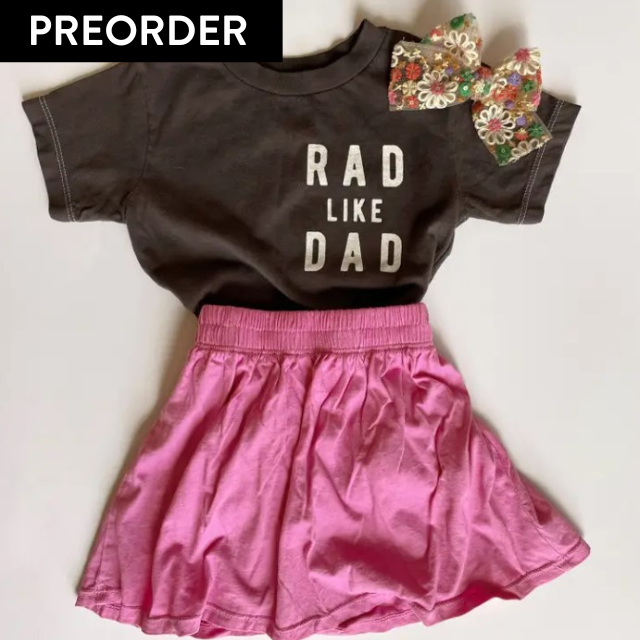 Rad Like Dad Tee  |  6/12mo to Youth Large