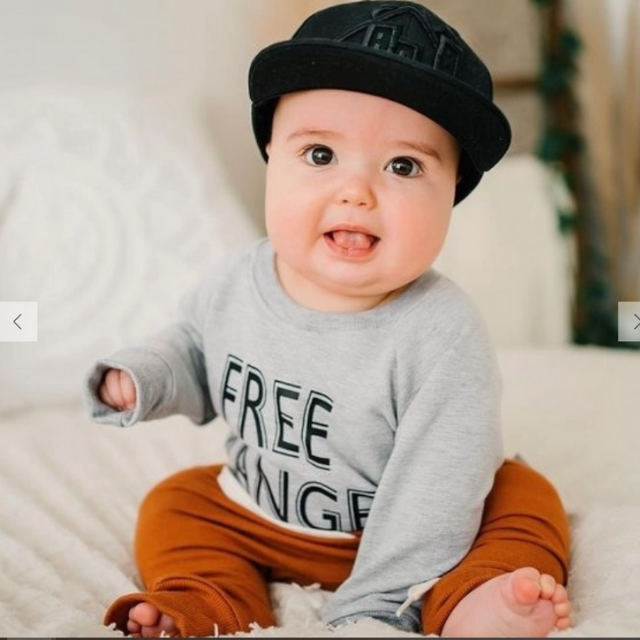 Rust Joggers  |  0/6 mo & 3/4 T