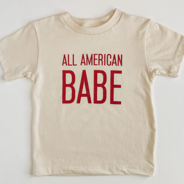 All American Babe Kids Tshirt  |  2T