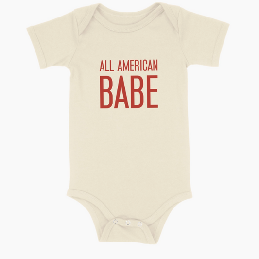 All American Babe Onesie  |  4th of July  |  12-18 mo