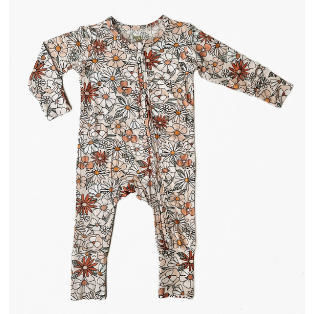 Bloom Bamboo Romper  |  NB
