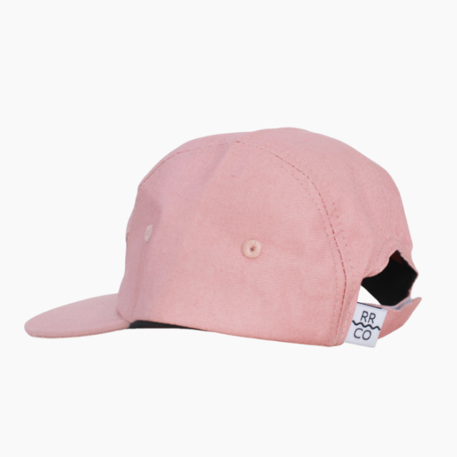 Waterproof Five-Panel Hat in Blush