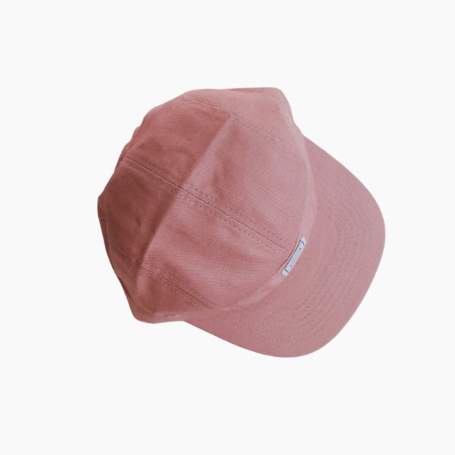 Waterproof Five-Panel Hat in Blush