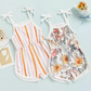 Boho Romper  |  Floral Romper  |  Striped Romper
