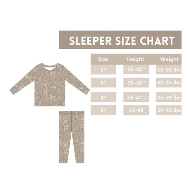 Butterfly Bamboo 2 Piece  |  Neutral Butterflies  |   2T to 4T