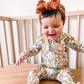 Butterfly Bamboo Sleeper  |  Mint Monarch Footies