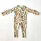 Butterfly Bamboo Sleeper  |  Mint Monarch Footies