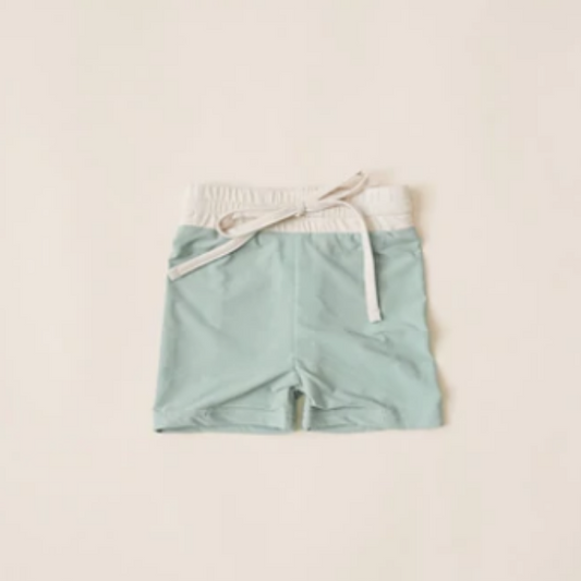 Swim Shorts  |  Seafoam  |  0/6, 12/18
