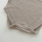 Mesh Cotton Sleeveless Onesie   |   Baby Romper