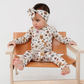 Bloom with Love Bamboo Fold-over zip sleeper  |  NB to 18/24 mo