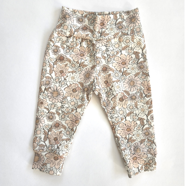 Wild Flower Jersey Leggings  |  0-3 mo - 18/24 mo
