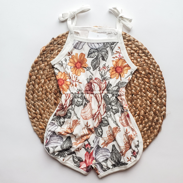 Boho Romper  |  Floral Romper  |  Striped Romper