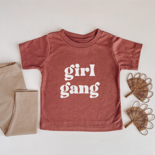 Girl Gang | Ivory Kids Tee | 6mo - 4T