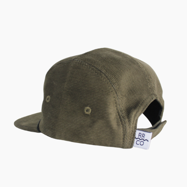 Corduroy 5 Panel Hat  |  Olive