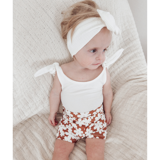 Kenya Biker Shorts - Flower Child