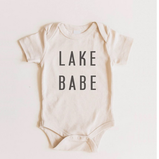 Lake Babe Onesie  |  Baby Bodysuit