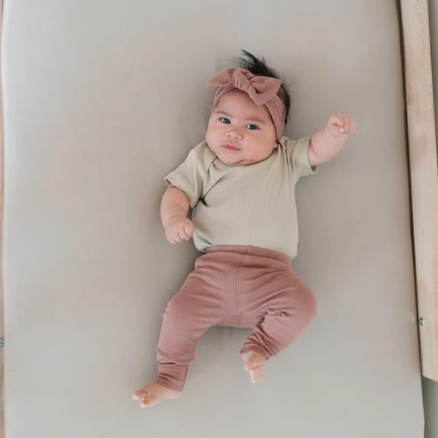Organic Leggings  |   Dusty Rose