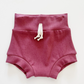 Organic French Terry Shorties | Rose | Handmade