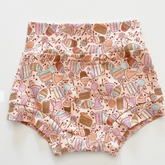 Organic Shorties | Birthday Surprise (Pink) | Handmade