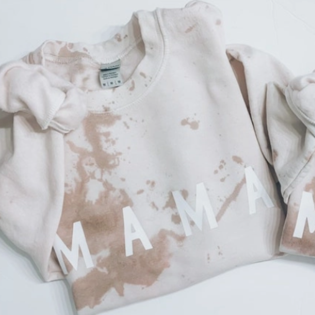 Tie Dye Mama Sweatshirt
