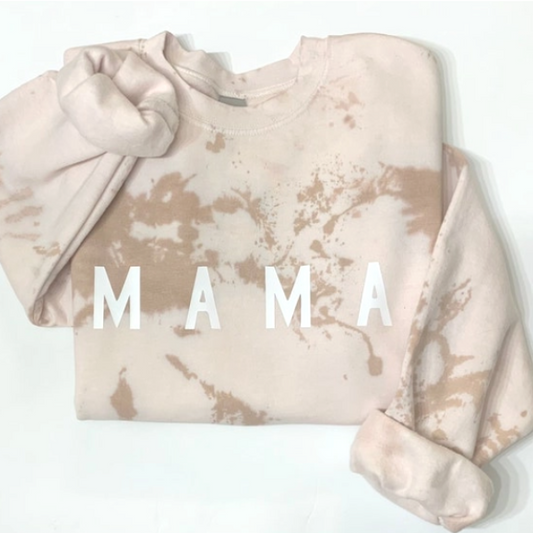 Tie Dye Mama Sweatshirt