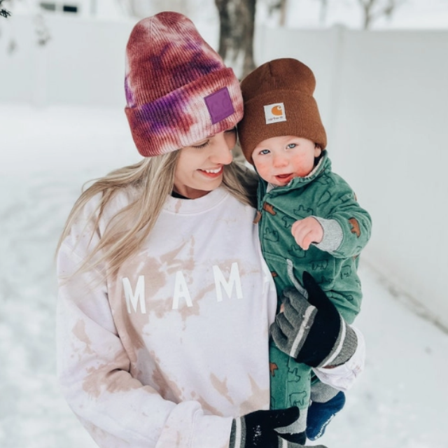 Tie Dye Mama Sweatshirt
