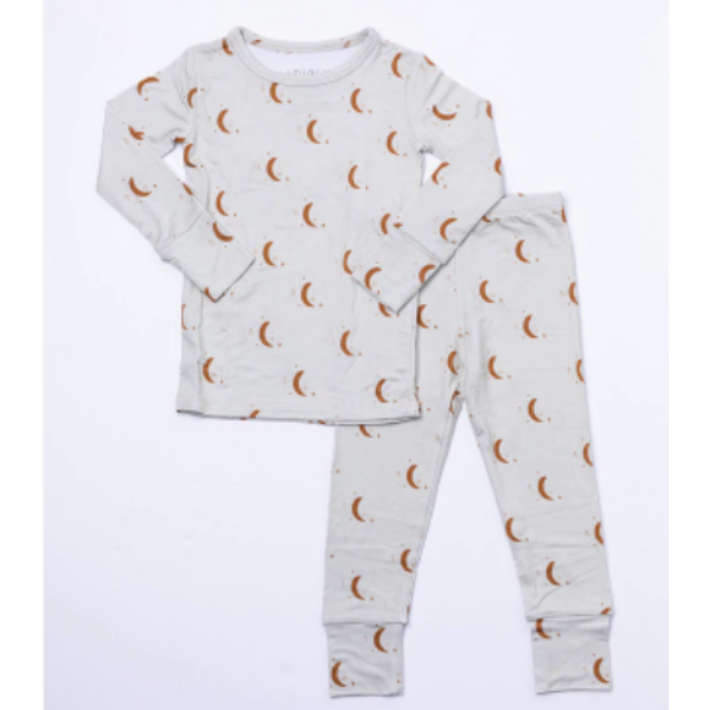 Moon Bamboo Jammies  |  2 Piece